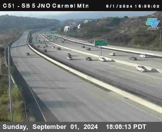 SB 5 at Carmel Mountain Rd.