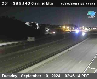 SB 5 at Carmel Mountain Rd.