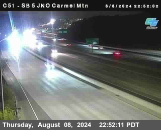 SB 5 at Carmel Mountain Rd.