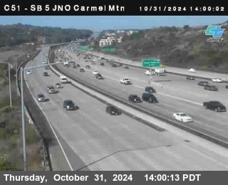 SB 5 at Carmel Mountain Rd.