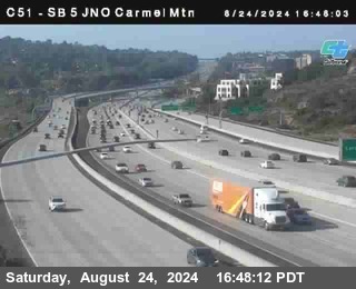 SB 5 at Carmel Mountain Rd.