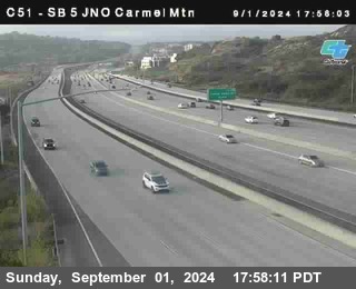 SB 5 at Carmel Mountain Rd.