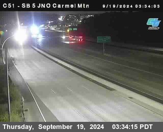 SB 5 at Carmel Mountain Rd.