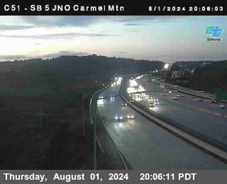 SB 5 at Carmel Mountain Rd.