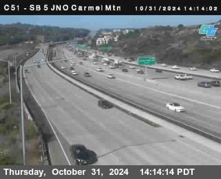 SB 5 at Carmel Mountain Rd.