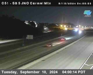 SB 5 at Carmel Mountain Rd.