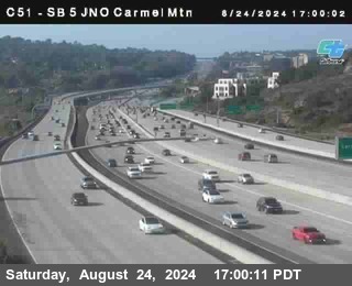 SB 5 at Carmel Mountain Rd.