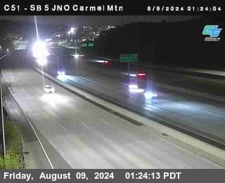 SB 5 at Carmel Mountain Rd.