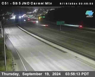 SB 5 at Carmel Mountain Rd.