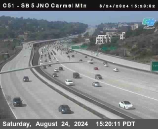 SB 5 at Carmel Mountain Rd.