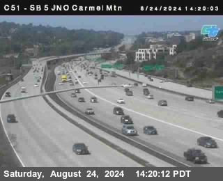 SB 5 at Carmel Mountain Rd.