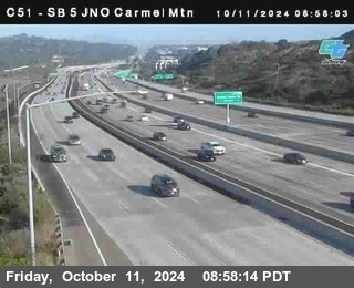 SB 5 at Carmel Mountain Rd.