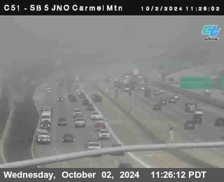 SB 5 at Carmel Mountain Rd.