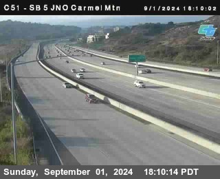 SB 5 at Carmel Mountain Rd.