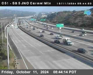 SB 5 at Carmel Mountain Rd.