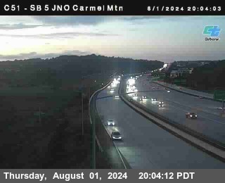 SB 5 at Carmel Mountain Rd.