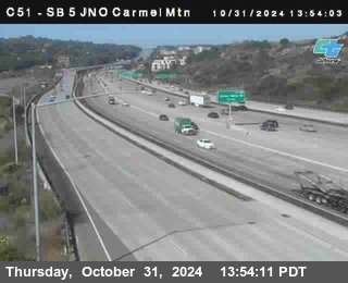 SB 5 at Carmel Mountain Rd.