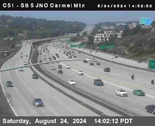 SB 5 at Carmel Mountain Rd.