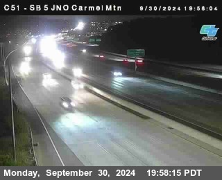 SB 5 at Carmel Mountain Rd.