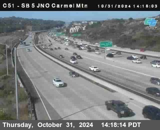 SB 5 at Carmel Mountain Rd.