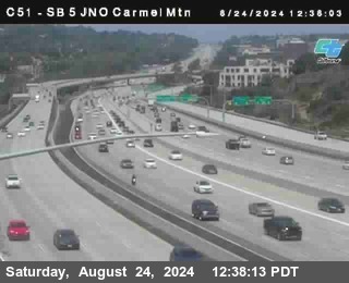 SB 5 at Carmel Mountain Rd.