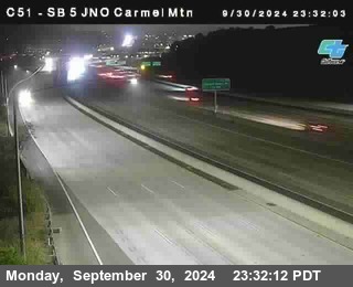 SB 5 at Carmel Mountain Rd.