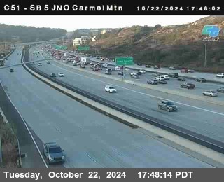 SB 5 at Carmel Mountain Rd.