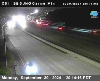 SB 5 at Carmel Mountain Rd.