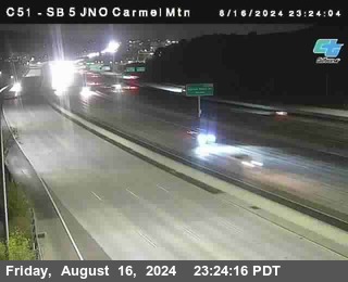 SB 5 at Carmel Mountain Rd.