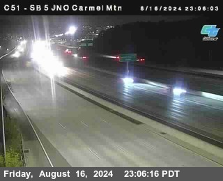 SB 5 at Carmel Mountain Rd.