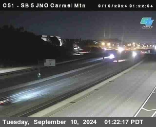 SB 5 at Carmel Mountain Rd.