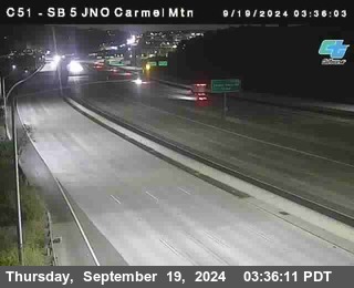 SB 5 at Carmel Mountain Rd.