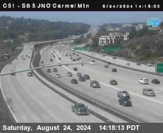 SB 5 at Carmel Mountain Rd.