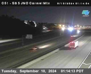 SB 5 at Carmel Mountain Rd.