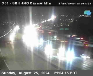 SB 5 at Carmel Mountain Rd.