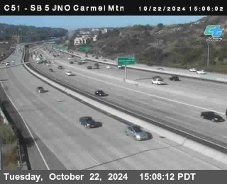 SB 5 at Carmel Mountain Rd.