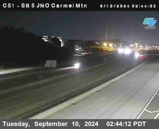 SB 5 at Carmel Mountain Rd.