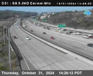 SB 5 at Carmel Mountain Rd.