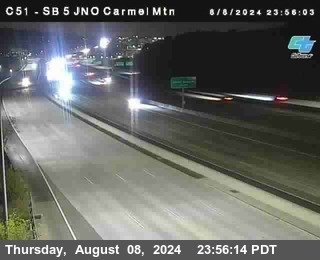 SB 5 at Carmel Mountain Rd.