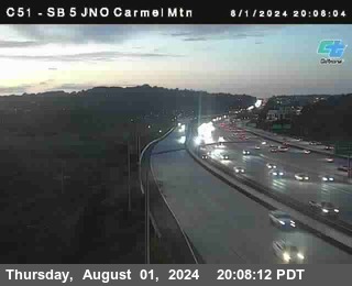 SB 5 at Carmel Mountain Rd.