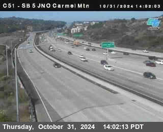 SB 5 at Carmel Mountain Rd.