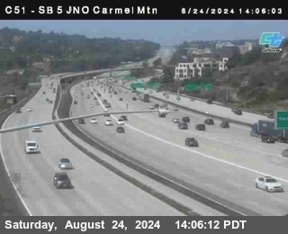 SB 5 at Carmel Mountain Rd.