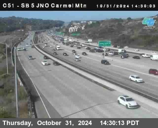 SB 5 at Carmel Mountain Rd.