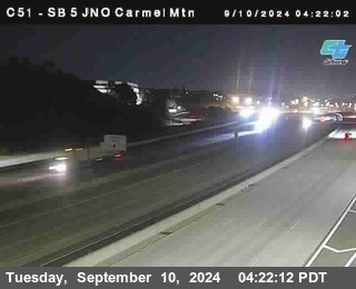 SB 5 at Carmel Mountain Rd.