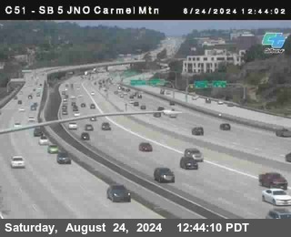 SB 5 at Carmel Mountain Rd.