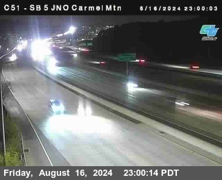 SB 5 at Carmel Mountain Rd.