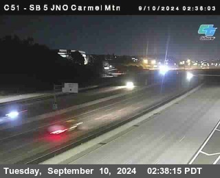 SB 5 at Carmel Mountain Rd.