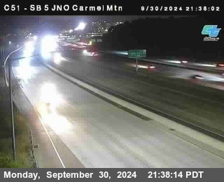 SB 5 at Carmel Mountain Rd.