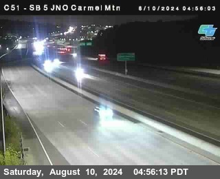 SB 5 at Carmel Mountain Rd.