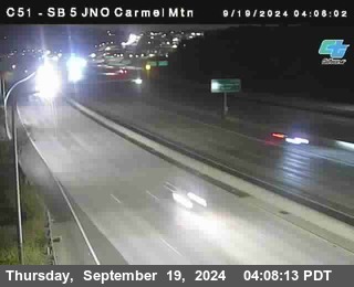 SB 5 at Carmel Mountain Rd.